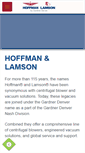 Mobile Screenshot of hoffmanandlamson.com